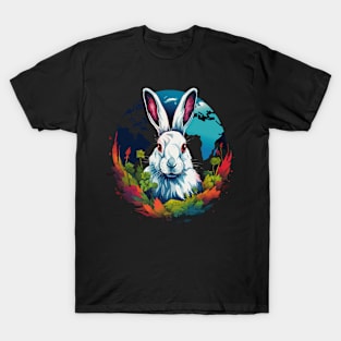 Arctic Hare Earth Day T-Shirt